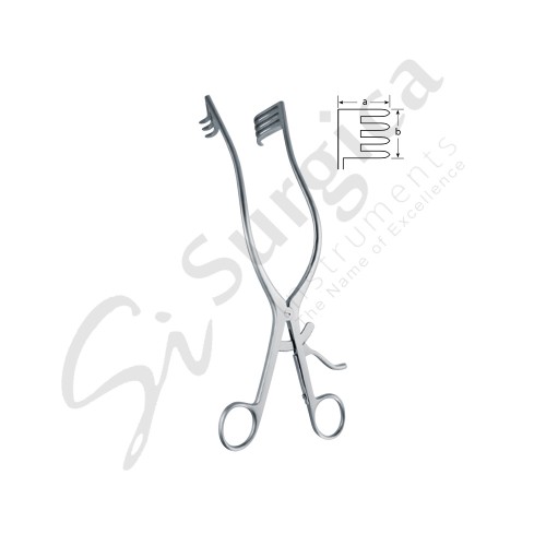 Adson Self-Retaining Retractor 26.5 cm – 10 1/2 "